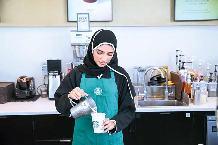 الريم الهناوي: عملي "باريستا" تمهيداً لفتح مشروعي الخاص في مجال المطاعم والمقاهي
