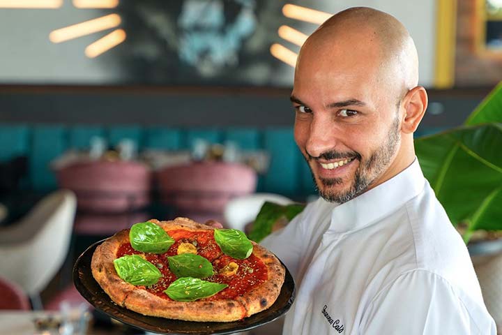 الشيف فرانشيسكو كالو: قضيت 3 سنوات لابتكار بيتزا فريدة تحرك مشاعر ذواقة الطعام