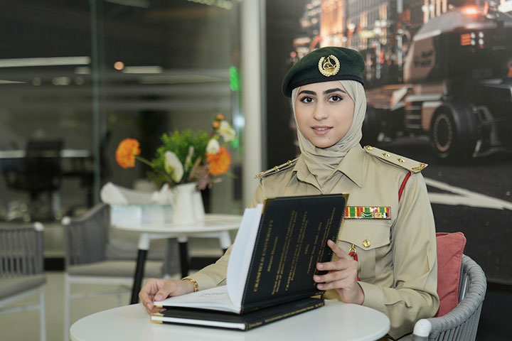 الملازم أول الريم عبد الرحمن: العنصر النسائي قادر على إبطال القنابل وإتلاف المتفجرات