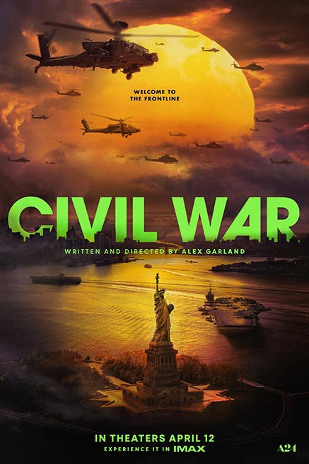 فيلم "حرب أهلية" Civil War.. ولايات أمريكية تتمزّق وصحفيون في خطر